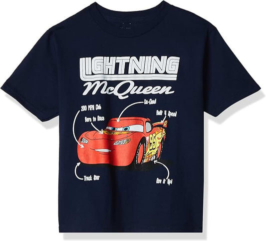 Boys' Lightning McQueen Short Sleeve T-shirt