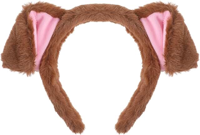 Dog Ears Headband for Parties and Costumes