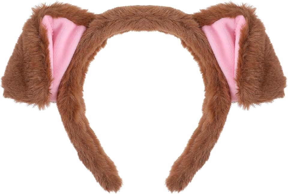 Dog Ears Headband for Parties and Costumes