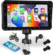 6-Inch Waterproof Touch Screen with Wireless CarPlay and Android Auto