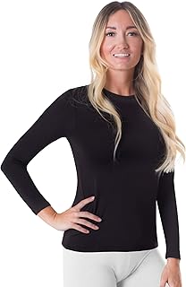 Women's Fleece-Lined Thermal Long Sleeve Shirt