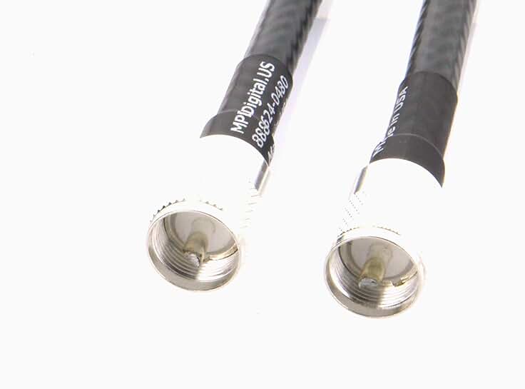 20ft UHF Coaxial Cable with PL259 Connectors