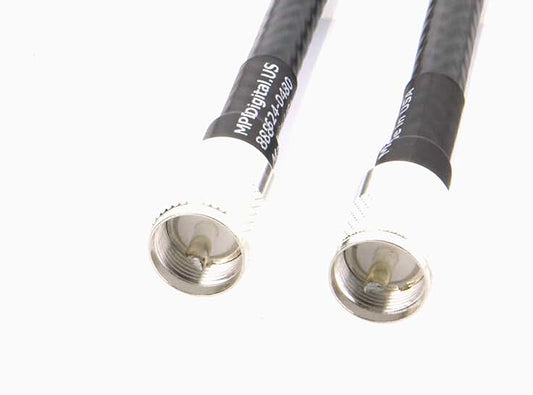 20ft UHF Coaxial Cable with PL259 Connectors