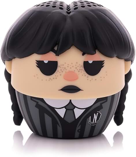 Mini Bluetooth Speaker Featuring Wednesday Addams