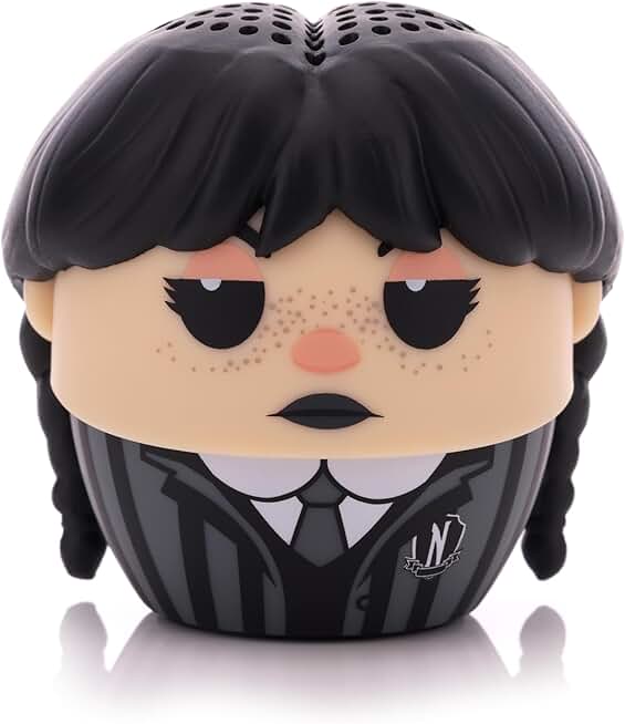 Mini Bluetooth Speaker Featuring Wednesday Addams