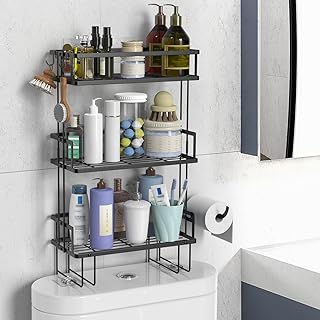 3-Tier Over Toilet Bathroom Storage Shelf