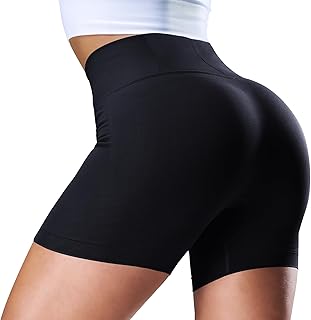 High Waist Tummy Control Yoga Shorts for Women