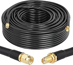 150FT RF SMA Extension Cable, Male to Female, 50 Ohm