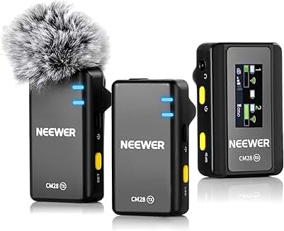 Wireless Lavalier Microphone System with Noise Canceling