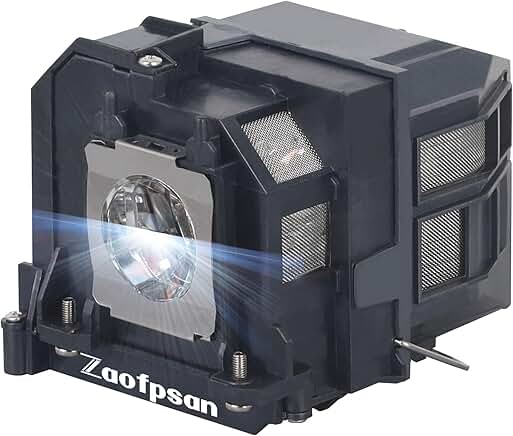 Projector Lamp Replacement for Powerlite 675Wi and 670