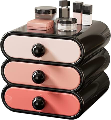 Bathroom Drawer and Makeup Organizer for Vanity and Jewelry