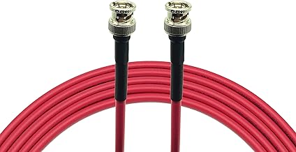 100ft Red 3G Mini RG59 HD SDI BNC AV Cable