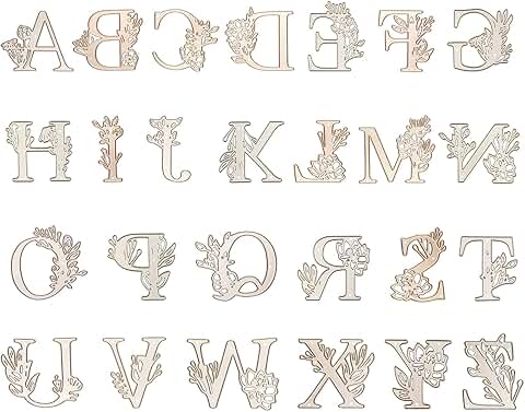 Letters and Numbers Die Cuts for Card Making and Scrapbooking