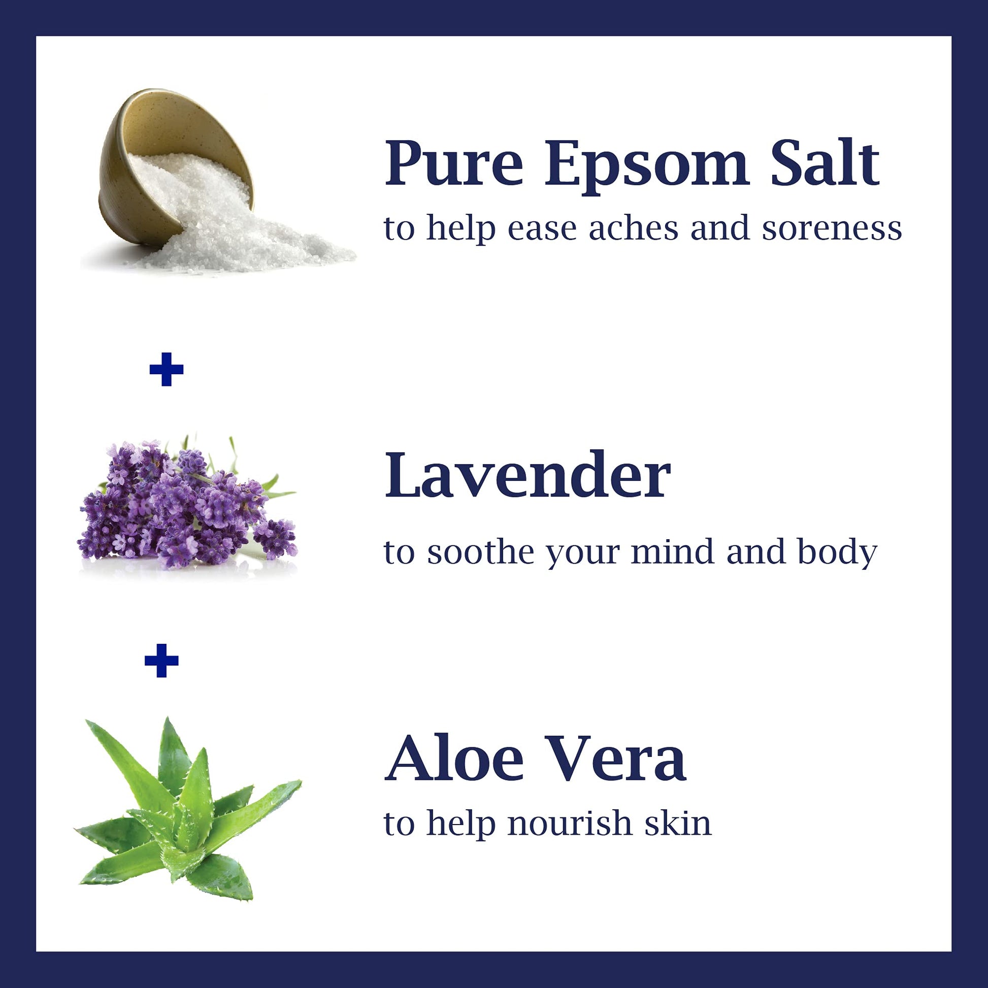Foaming Bath with Pure Epsom Salt, Soothe  Sleep with Lavender, 34 fl oz Pack of 4)