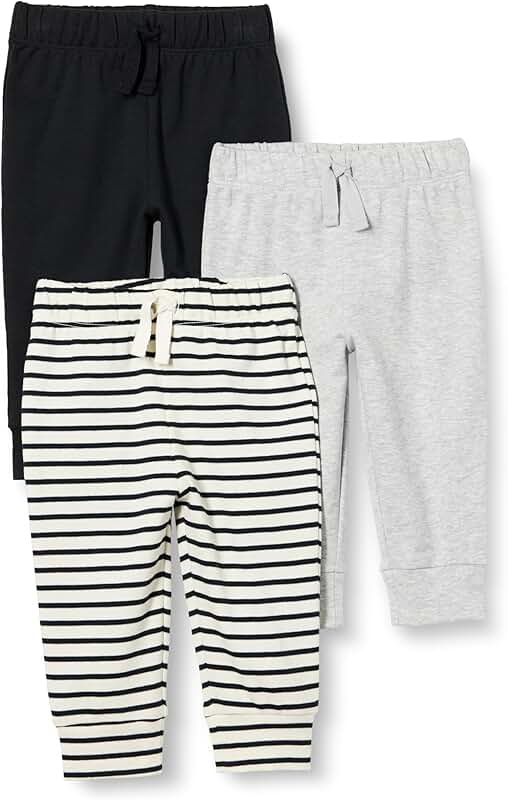 Baby Boys Cotton Pull-On Pants