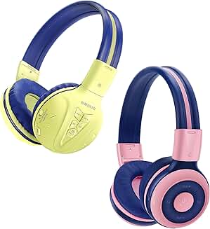 Wireless Bluetooth Headphones for Girls with Volume Limit