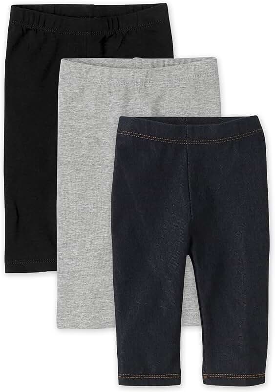 Girls' Assorted Capri Leggings Pack