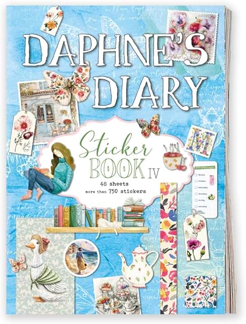 Creative Sticker Book with 750 Art and Decor Stickers