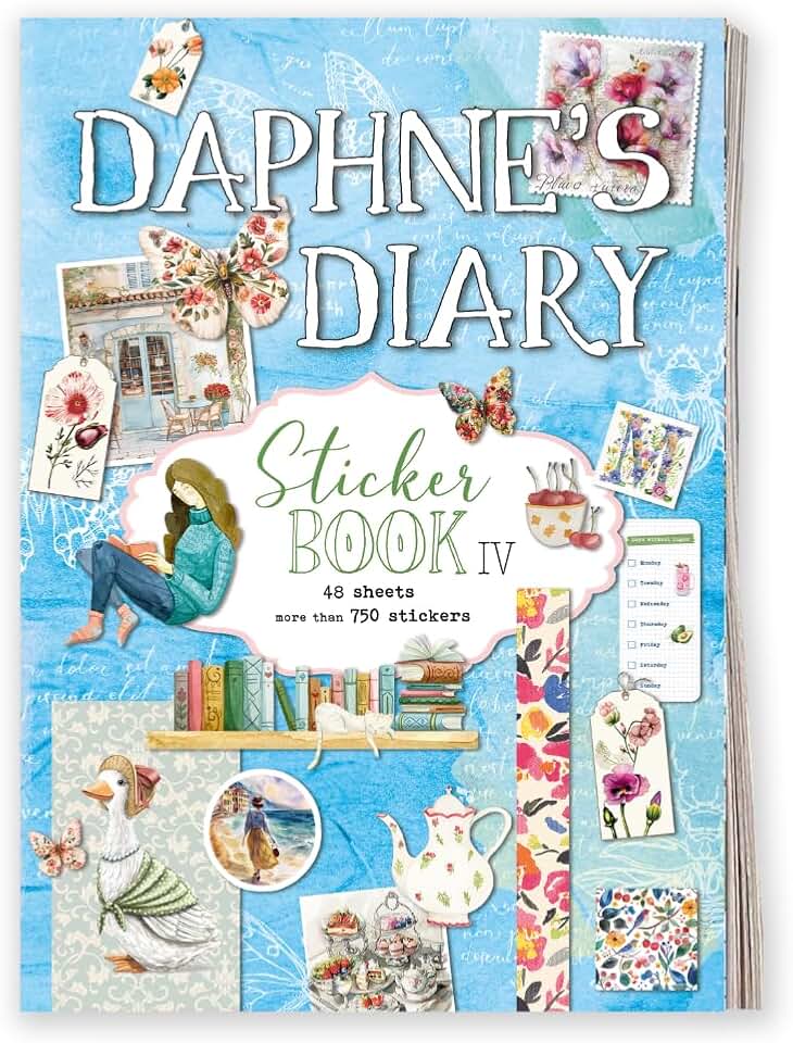 Creative Sticker Book with 750 Art and Decor Stickers