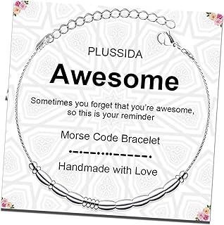 Stainless Steel Secret Code Bracelet for Gift and Daily Wear