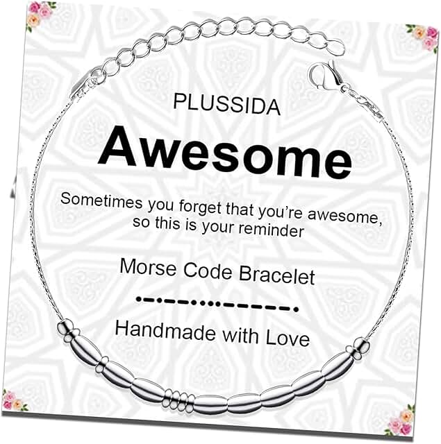 Stainless Steel Secret Code Bracelet for Gift and Daily Wear