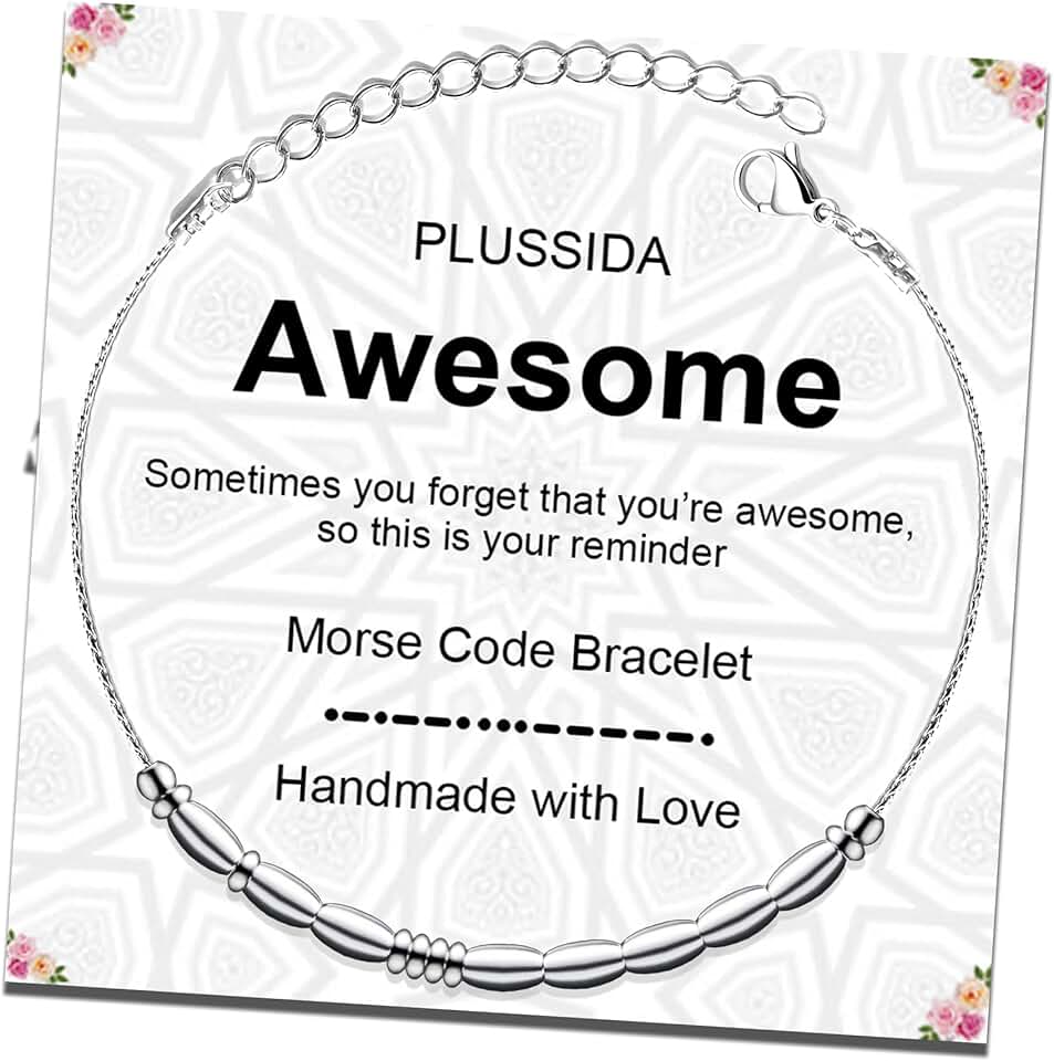 Stainless Steel Secret Code Bracelet for Gift and Daily Wear