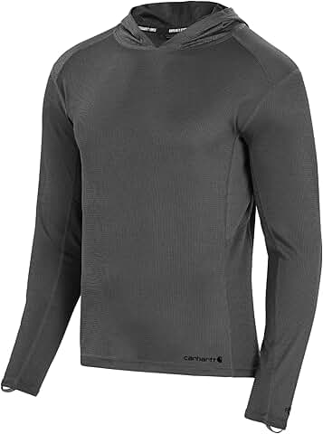 Men's Midweight Micro-Grid Base Layer Hoodie