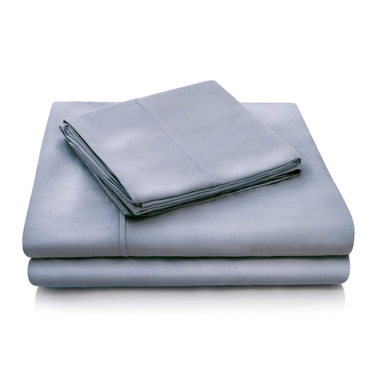Soft and Eco Friendly Tencel Pillowcase-and-Sheet-Sets, Split Cal King, Dusk