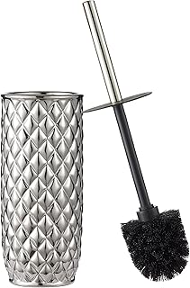 Ceramic Toilet Brush Set with Pineapple Pattern