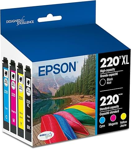 High Capacity Black and Color Ink Cartridge Pack