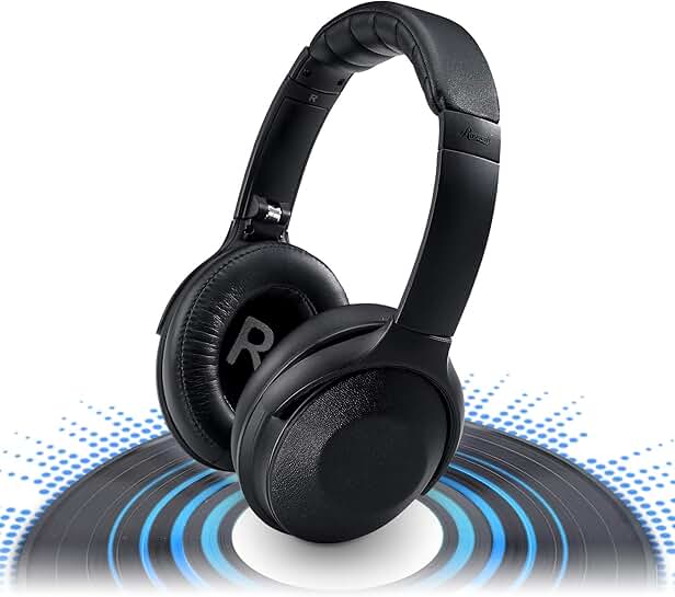 Wireless Bluetooth Noise Cancelling Over Ear Headphones