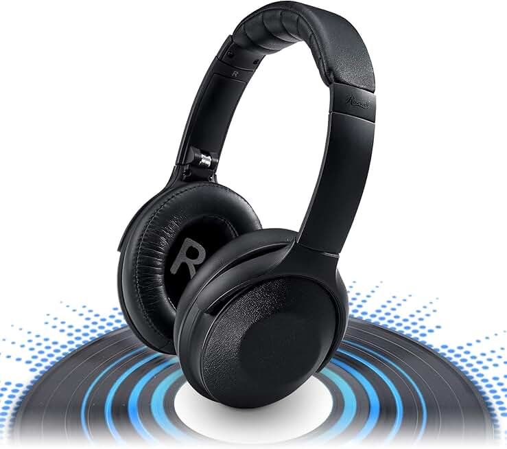 Wireless Bluetooth Noise Cancelling Over Ear Headphones