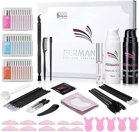 Lash Lift and Brow Coloring Kit in Black