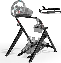 Foldable Racing Wheel Stand for Sim Racing Games
