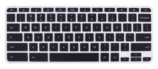 Black keyboard cover for Chromebook models