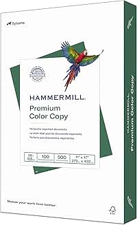 Premium 11x17 Color Copy Paper, 28 lb, 100 Bright