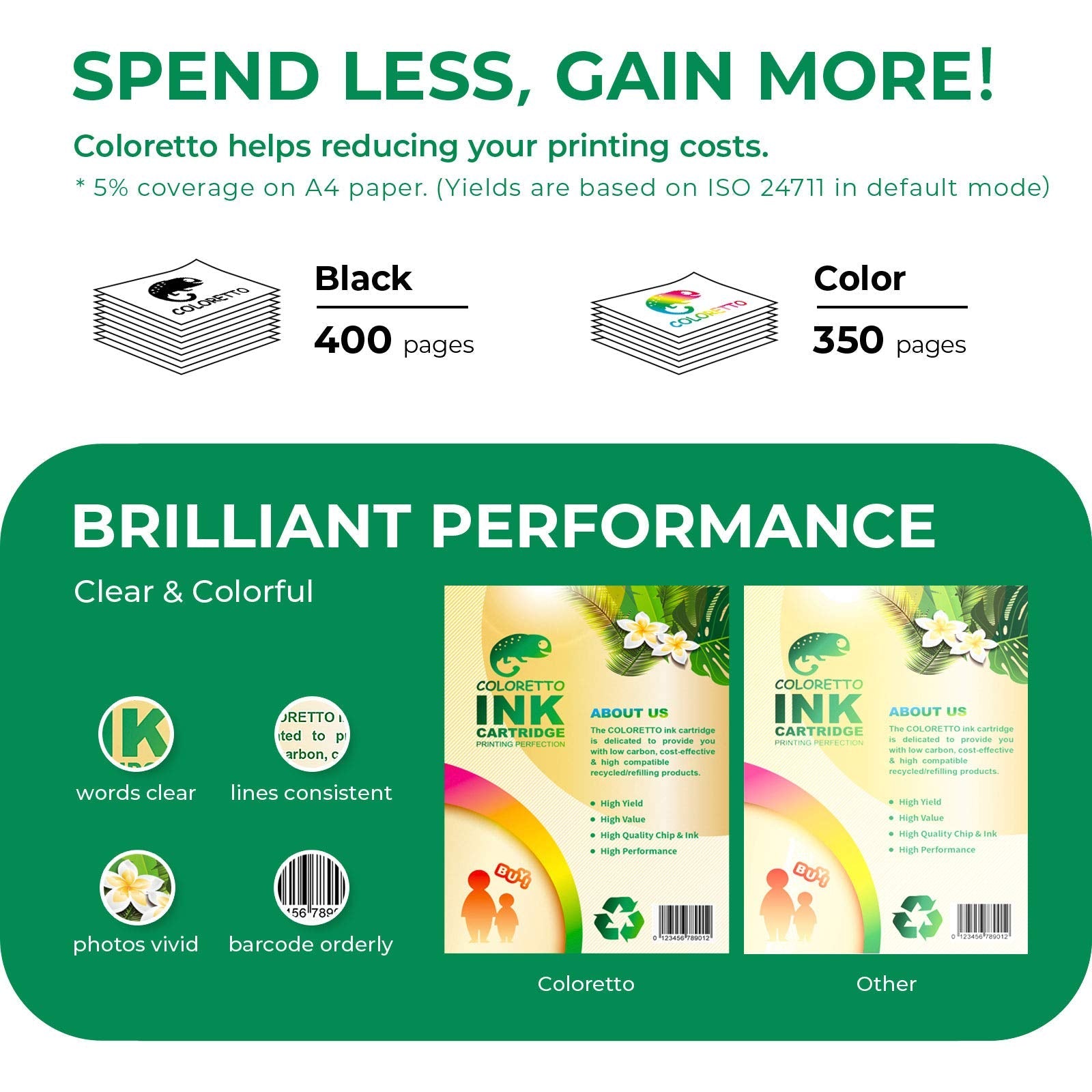 Remanufactured Printer Ink Cartridge Replacement for Canon-PG210XL 211XL to use with PIXMA MP230 MP240 MP250 MP260 MP270 MP490 MP495 MX320 MX350 IP2700 IP2702(1 Black+1 Color) Combo Pack