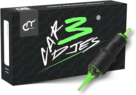 20 Disposable PMU Needle Cartridges with Soft Membrane