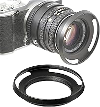 49mm Slim Metal Curved Screw-in Lens Hood