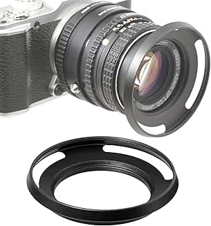 49mm Slim Metal Curved Screw-in Lens Hood