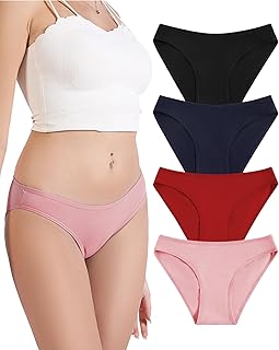 Women's Cotton Cheeky Hipster Bikini Briefs