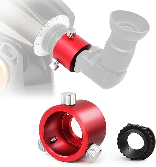 Metal Adapter for Polar Scope and Right Angle Viewfinder