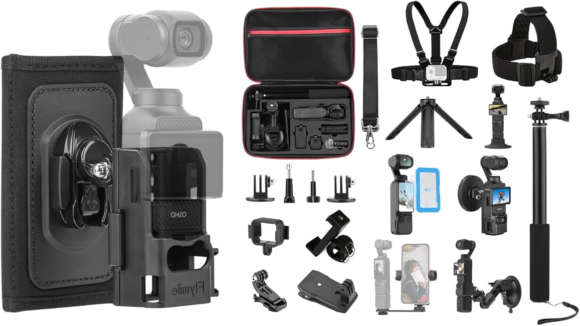 Pocket 3 Backpack Mount and Accessories Kit
