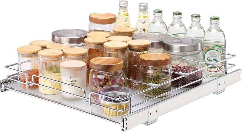 Four-tier stackable plastic storage bins with lids and wheels