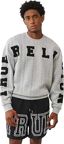 Men's Cozy Fleece Crewneck Sweatshirt