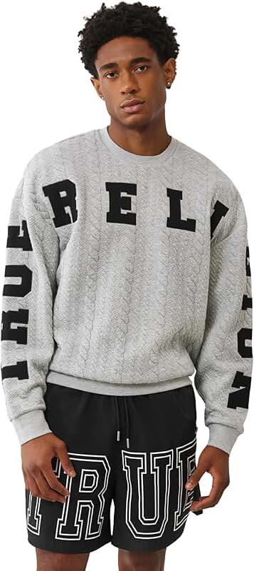 Men's Cozy Fleece Crewneck Sweatshirt