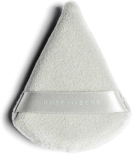 Rose and Ben Beauty Setting Puff for Flawless Concealer and Powder