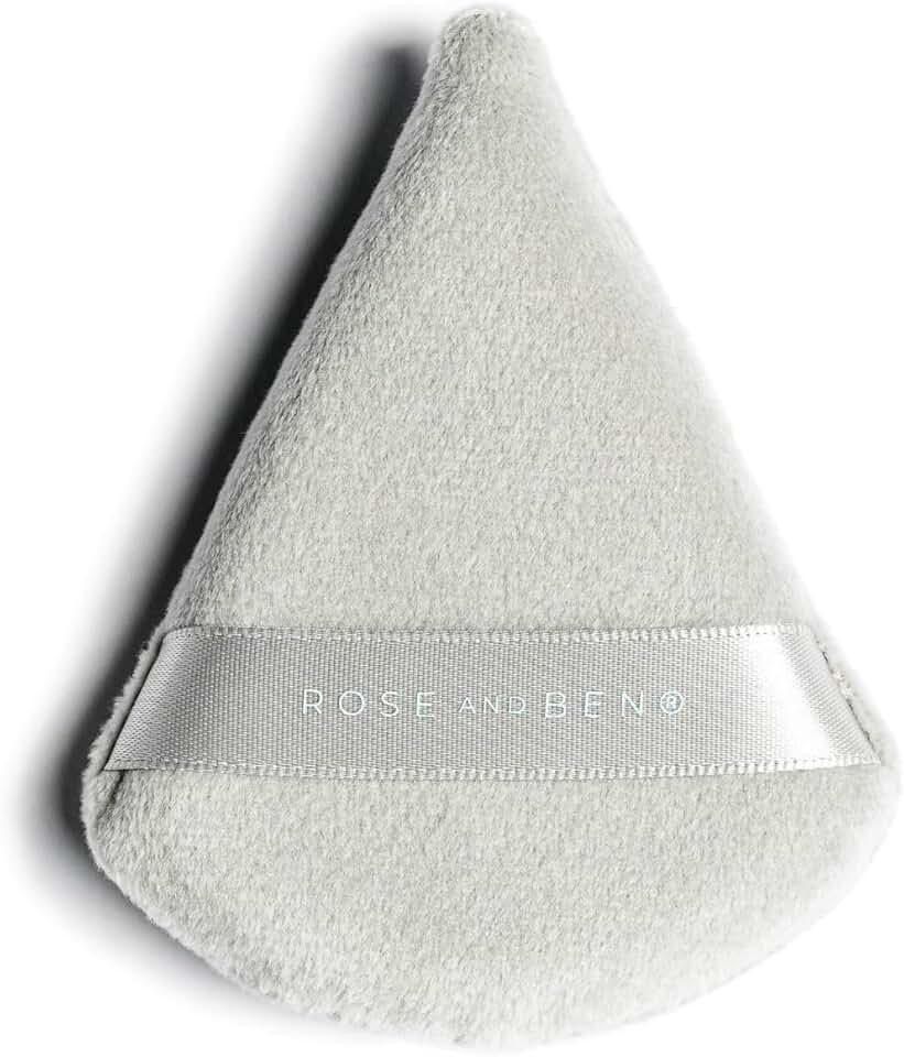 Rose and Ben Beauty Setting Puff for Flawless Concealer and Powder