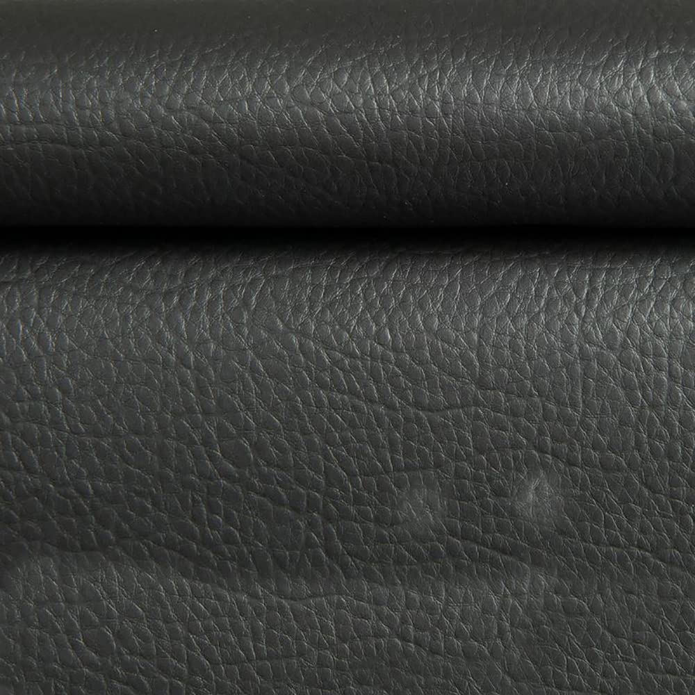 LeatherLux Black Self-Adhesive Vinyl Upholstery Repair Kit 17.3" x 78"