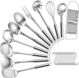 12-Piece Stainless Steel Kitchen Utensil Set